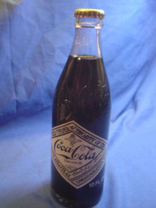 Coca Cola Collectable 75th Commemorative Bottle