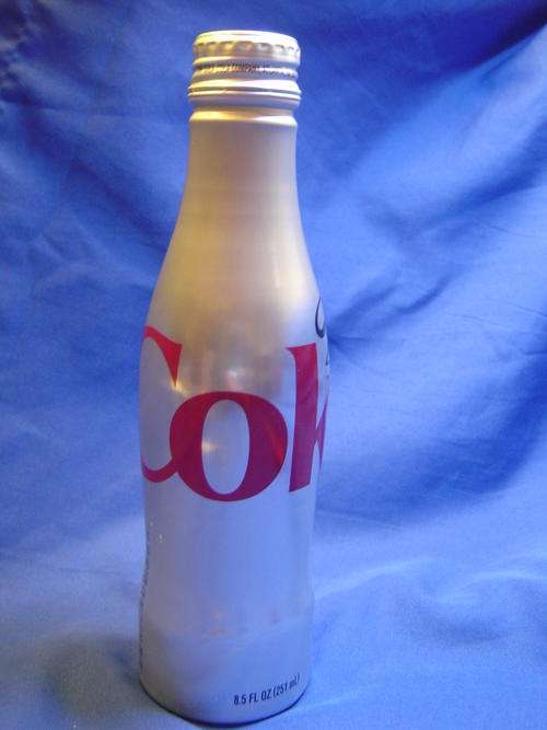 Coke Diet Aluminium bottle sealed