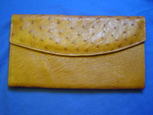 Purse Genuine Ostrich Leather