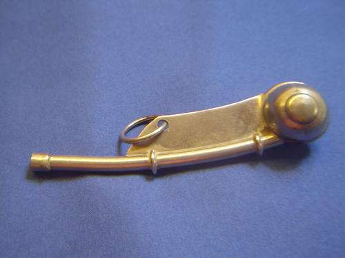 Original Boatswain pipe whistle nautical navy probably by ACME