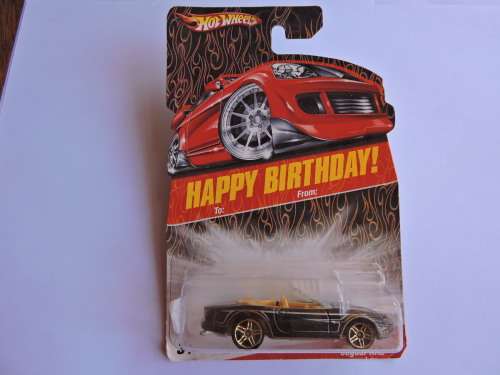 Hot Wheels JAGUAR XK8 "HAPPY BIRTHDAY" like Matchbox
