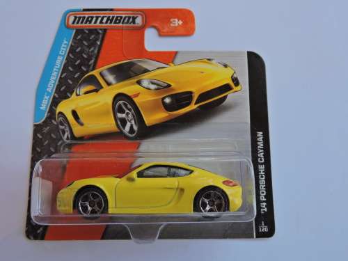 Matchbox '14 PORSCHE CAYMAN Like Hot Wheels