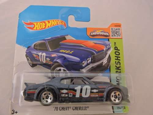 Hot Wheels 70 Chevy Chevrolet Chevelle Goodyear 10 Like Matchbox
