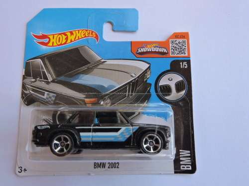 Hot Wheels BMW 2002  Black blue stripe  Like Matchbox