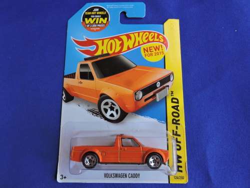 Hot Wheels VW VOLKSWAGEN CADDY Orange  like Matchbox