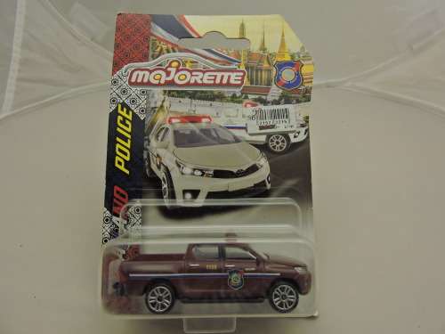 Majorette Toyota Hilux Bakkie Thai Police like Hot Wheels