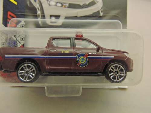 Majorette Toyota Hilux Bakkie Thai Police like Hot Wheels