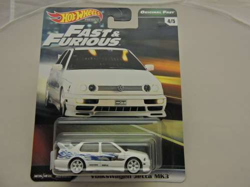 Hot Wheels Fast and Furious Volkswagen VW Jetta MK3 Real Riders