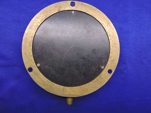 South African Railways Brass vacuum guage SAR  Ferris made