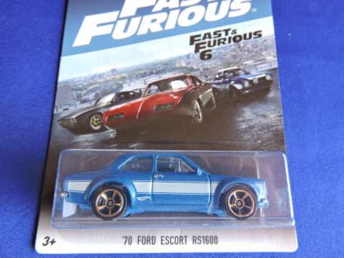 Hot Wheels FORD ESCORT RS1600 Fast and Furious 6, Great wheels