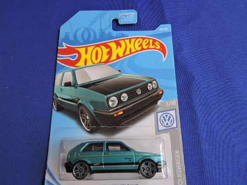 Hot Wheels Volkswagen VW Golf MK2.