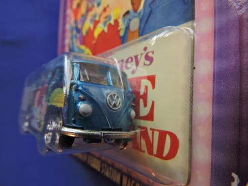HotWheels Hot Wheels Volkswagen VW Delux Station Wagon Combi Walt Disney with Real Riders.
