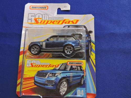 Matchbox Superfast RANGE ROVER LWB 50th Anniversary MIB.