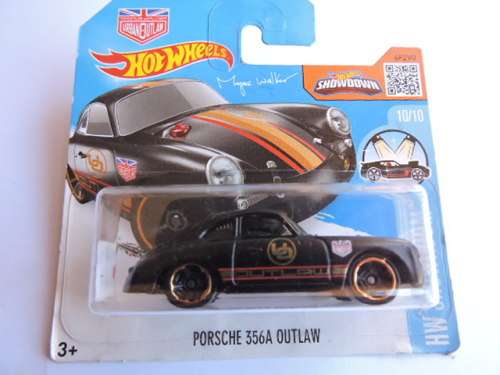 Hot Wheels PORSCHE 356A OUTLAW Black.
