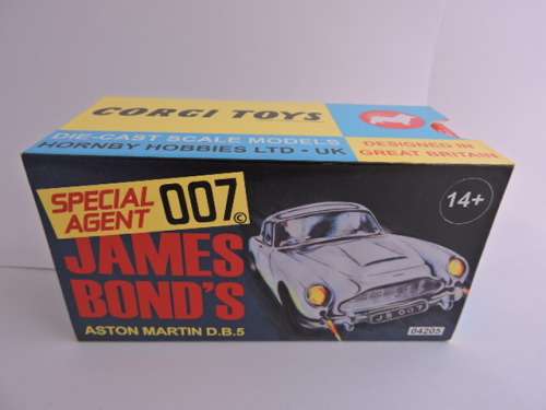 Corgi Toys James Bond ASTON MARTIN DB 5 Mint In Box ....