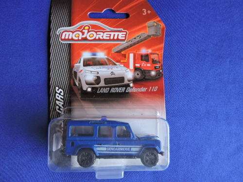 Majorette LAND ROVER DEFENDER 110 Gendarmerie like Hot Wheels