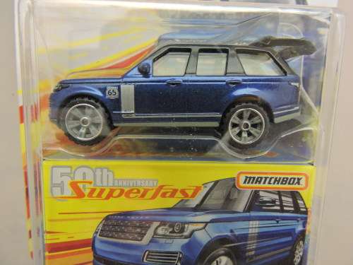 Matchbox Superfast 04 RANGE ROVER LWB 50th Anniversary MIB...