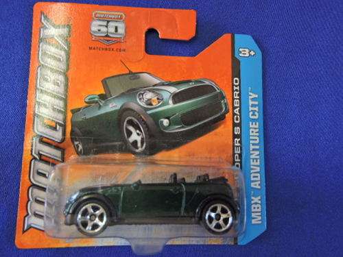 Matchbox MINI COOPER S CABRIO  # MINI MANIA #  like Hot Wheels..