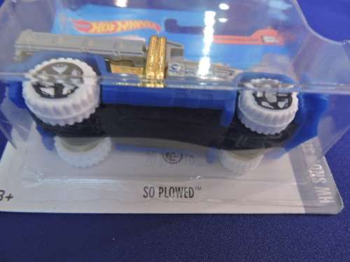 Hot Wheels SO PLOWED Treasure Hunt with HW Flame on car & card..
