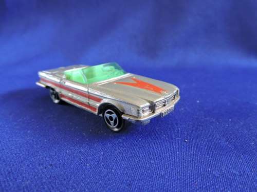Majorette 213 MERCEDES BENZ 350 SL silver like Matchbox like Hot Wheels.