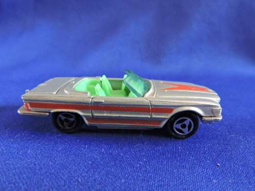 Majorette 213 MERCEDES BENZ 350 SL silver like Matchbox like Hot Wheels.