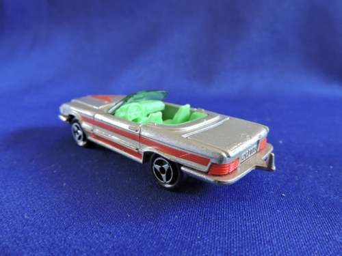 Majorette 213 MERCEDES BENZ 350 SL silver like Matchbox like Hot Wheels.