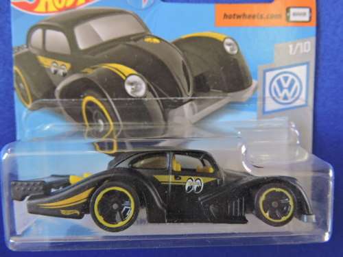 Hot Wheels Volkswagen VW Beetle Kafer Rare Matt Black Colour.