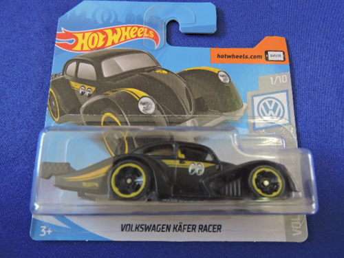 Hot Wheels Volkswagen VW Beetle Kafer Rare Matt Black Colour.
