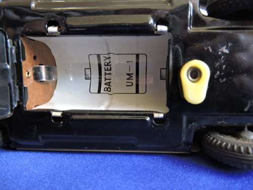 Vintage Japanese Tin Plate FIRE ENGINE with bump and go working motor. #REDUCED TO SELL#