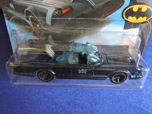 Hot Wheels Batman TV SERIES BATMOBILE with Blue windows and blue Pinstriping ..