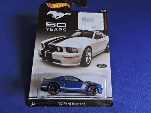 Hot Wheels FORD MUSTANG 50 Year anniversary 06/08 (Full set being sold individually) .