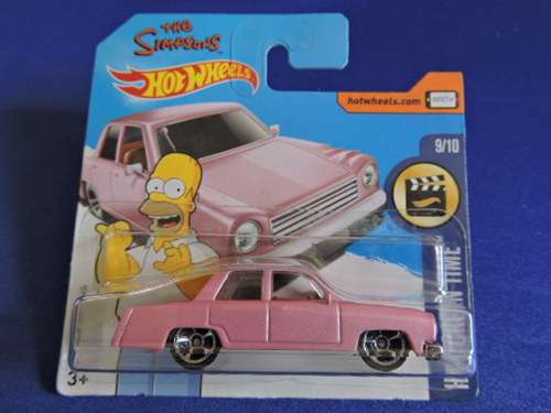 Hot Wheels Homer Simpsons Pink car