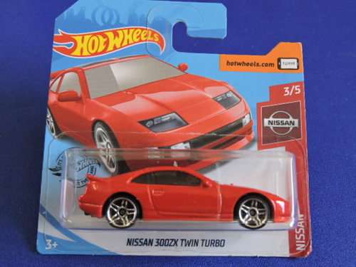Hot Wheels NISSAN 300 ZX TWIN TURBO ( Red ) like Datsun