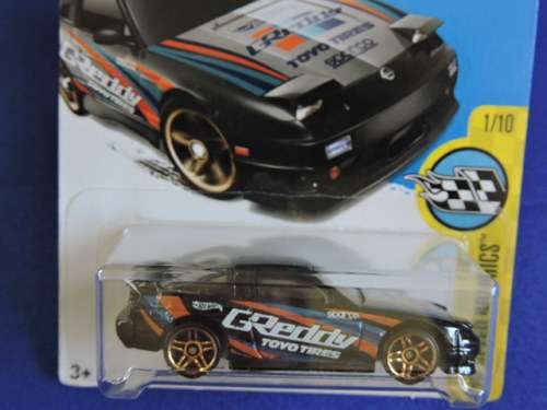 Hot Wheels NISSAN 180 SX TYPE X G Reddy Black like Datsun like Matchbox