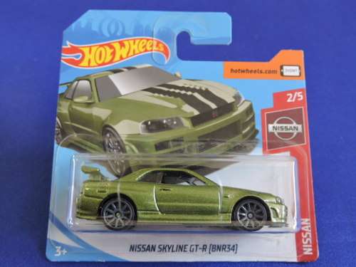 Hot Wheels NISSAN SKYLINE GT-R (BNR34) like Datsun