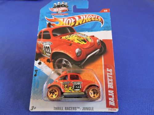 Hot Wheels Volkswagen VW BAJA Beetle Thrill Racers..