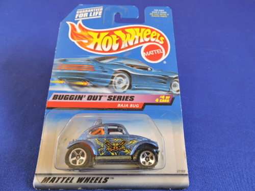 Hot Wheels Volkswagen VW BAJA BUG Buggin out series Full metal released 1998..