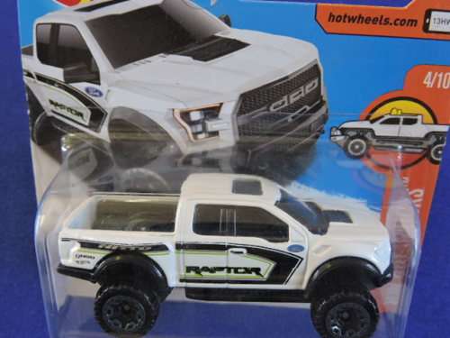 Hot Wheels FORD F-150 Club Cab PickUp Bakkie Raptor White  # BAKKIE BONANZA #