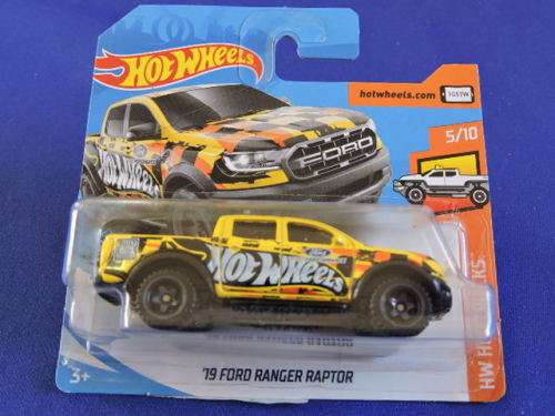 Hot Wheels FORD RANGER PickUp Double Cab Bakkie Raptor Yellow  # BAKKIE BONANZA #