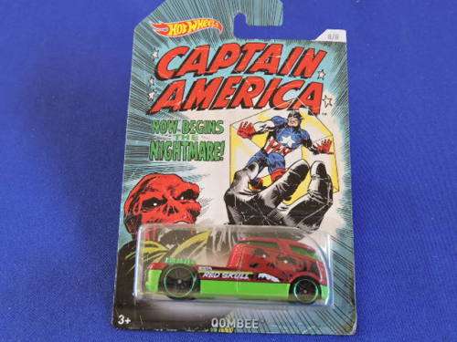 Hot Wheels Captain America QOMBEE like VW Kombie Bakkie  # BAKKIE BONANZA #