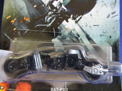 Hot Wheels BATMAN BAT-POD 4/6 colour collector pictorial long card.