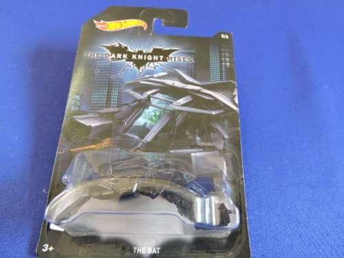 Hot Wheels BATMAN THE BAT 5/6 colour collector pictorial long card.