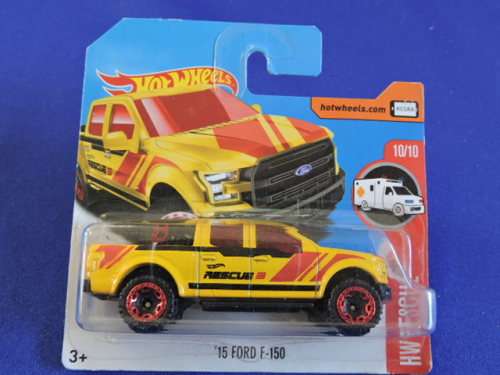 Hot Wheels FORD F-150 Double Cab Bakkie Rescue Yellow  # BAKKIE BONANZA #..