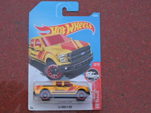 Hot Wheels FORD F-150 Double Cab Bakkie Rescue (Yellow)  # BAKKIE BONANZA #..