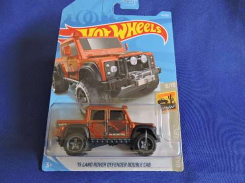Hot Wheels Land Rover Defender DoubleCab Bakkie Nexen tyre Bronze camo  # BAKKIE BONANZA #.