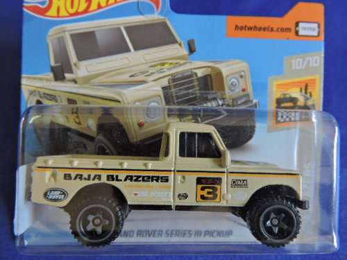Hot Wheels Land Rover Series 111 PickUp Bakkie Beige  # BAKKIE BONANZA #..
