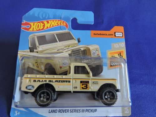 Hot Wheels Land Rover Series 111 PickUp Bakkie Beige  # BAKKIE BONANZA #..