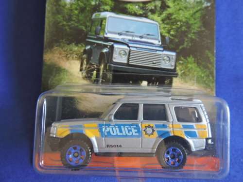 Matchbox LAND ROVER DISCOVERY 2 Police like Hot Wheels.......