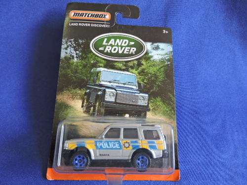 Matchbox LAND ROVER DISCOVERY 2 Police like Hot Wheels.......