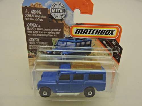 Matchbox LAND ROVER Generation 11 Safari like Hot Wheels.